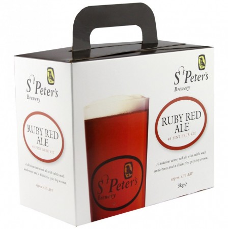 St Peters Ruby Red Ale 3kg ølsett ekstrakt
