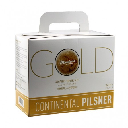 Muntons Gold Continental Pilsner 3kg ekstraktsett
