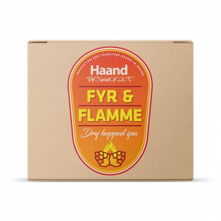 Haandbryggeriet Fyr & Flamme - allgrain ølsett (Kun hel malt)