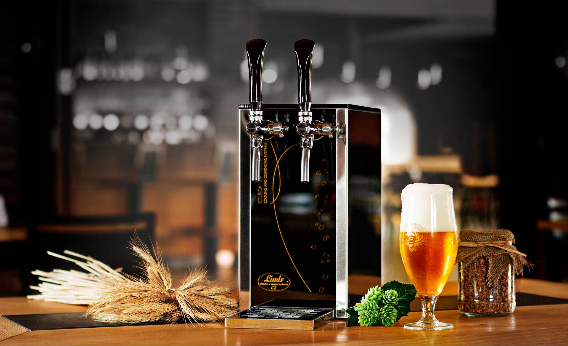 Riktig trykk ved tapping fra Corneliusfat med Lindr tappetårn