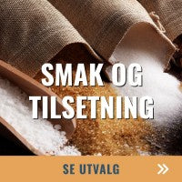 Smak og tilsetning