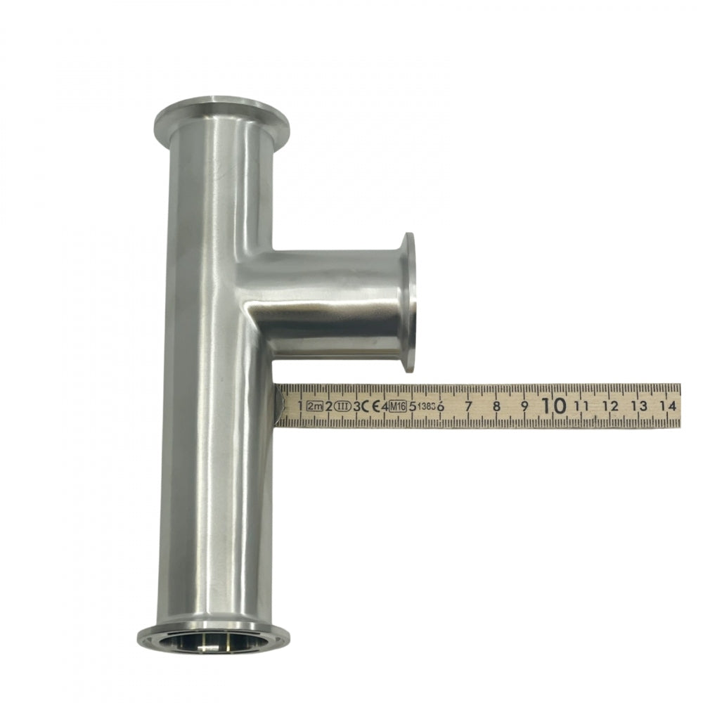 Custom 1,5" Tri-Clamp T-adapter (5 + 10cm)