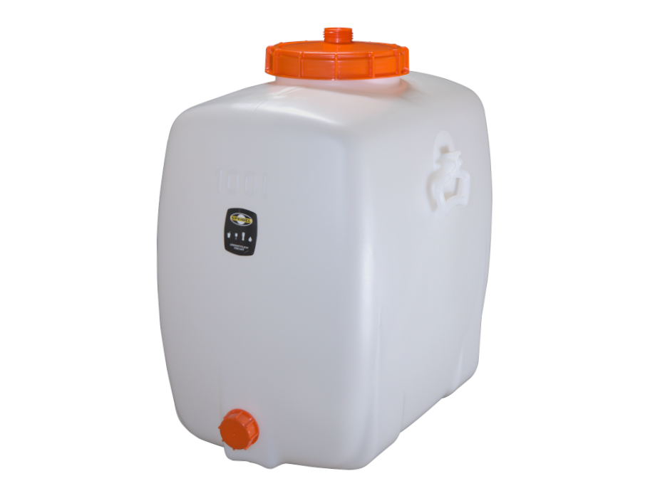 Speidel oval gjæringstank 100L med gjærlås og tappekran