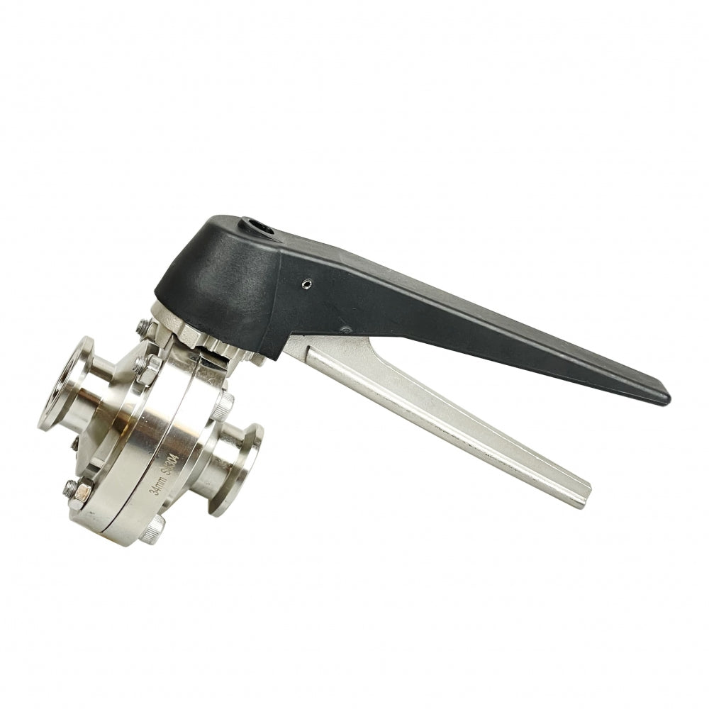 34mm Tri-Clamp Butterfly ventil