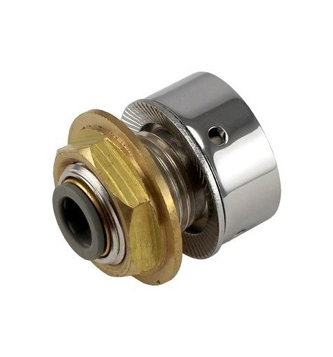 Kort gjennomføring til tappekran med John Guest 3/8&quot; hurtigkobling - Krome Dispense