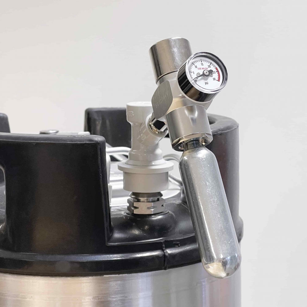 CO2 Picnic Regulator med Manometer - Project Brew