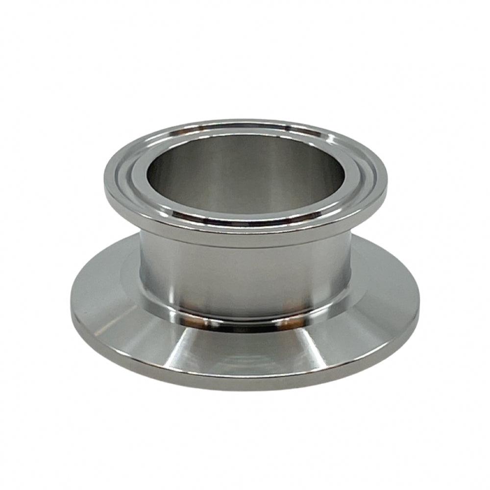 Overgang fra 2" Tri-Clamp til 1,5" Tri-Clamp (Lav type)