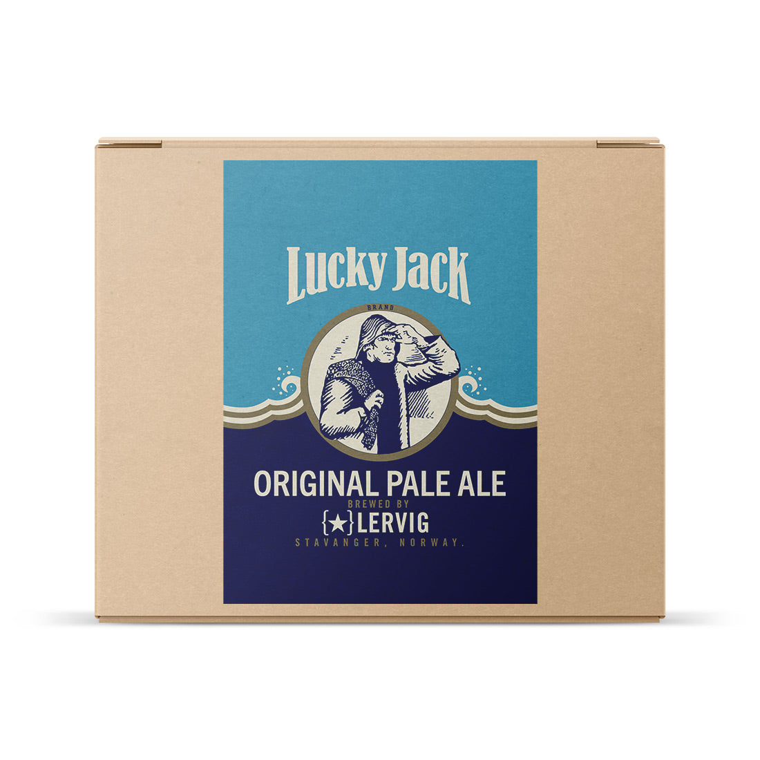 Lervig Lucky Jack Original Pale Ale - allgrain ølsett