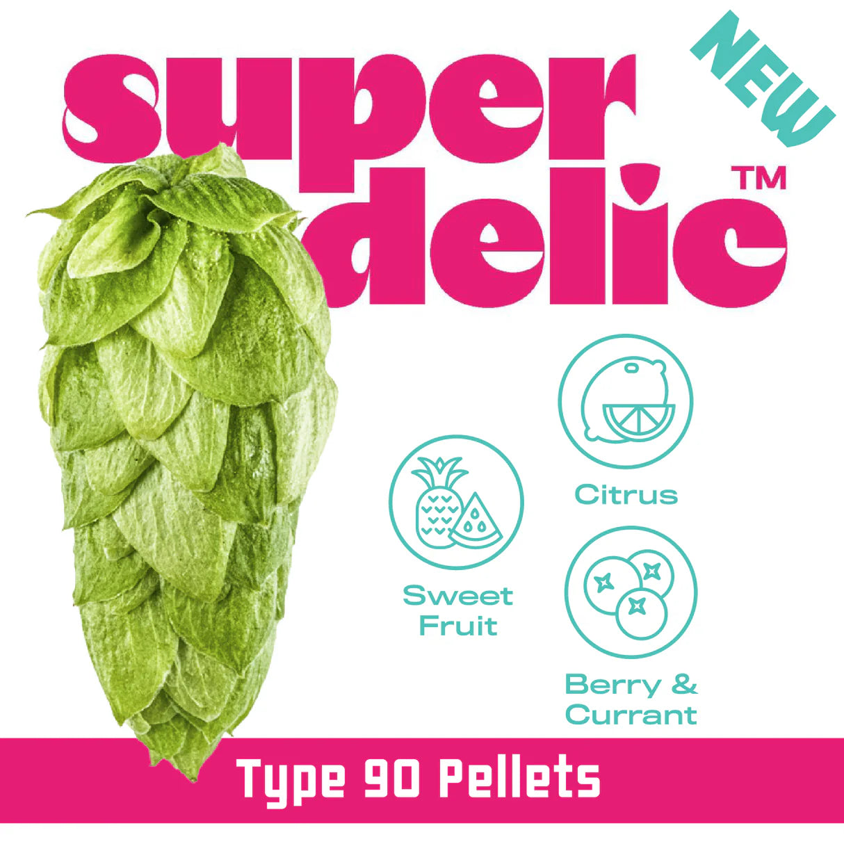 Superdelic 100G Humle Pellets (10,1%) 2024