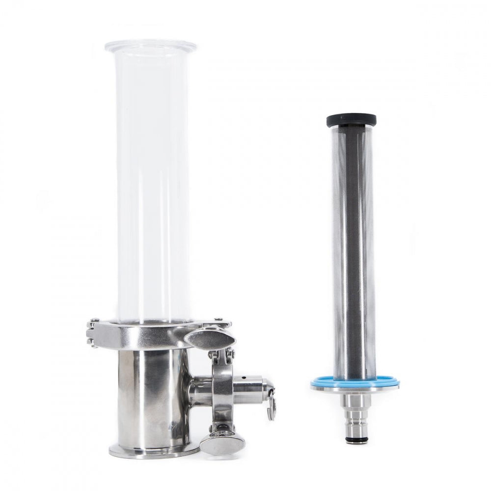 Inline Filter Kit, 2" TC m/Ball Lock - Brewtools
