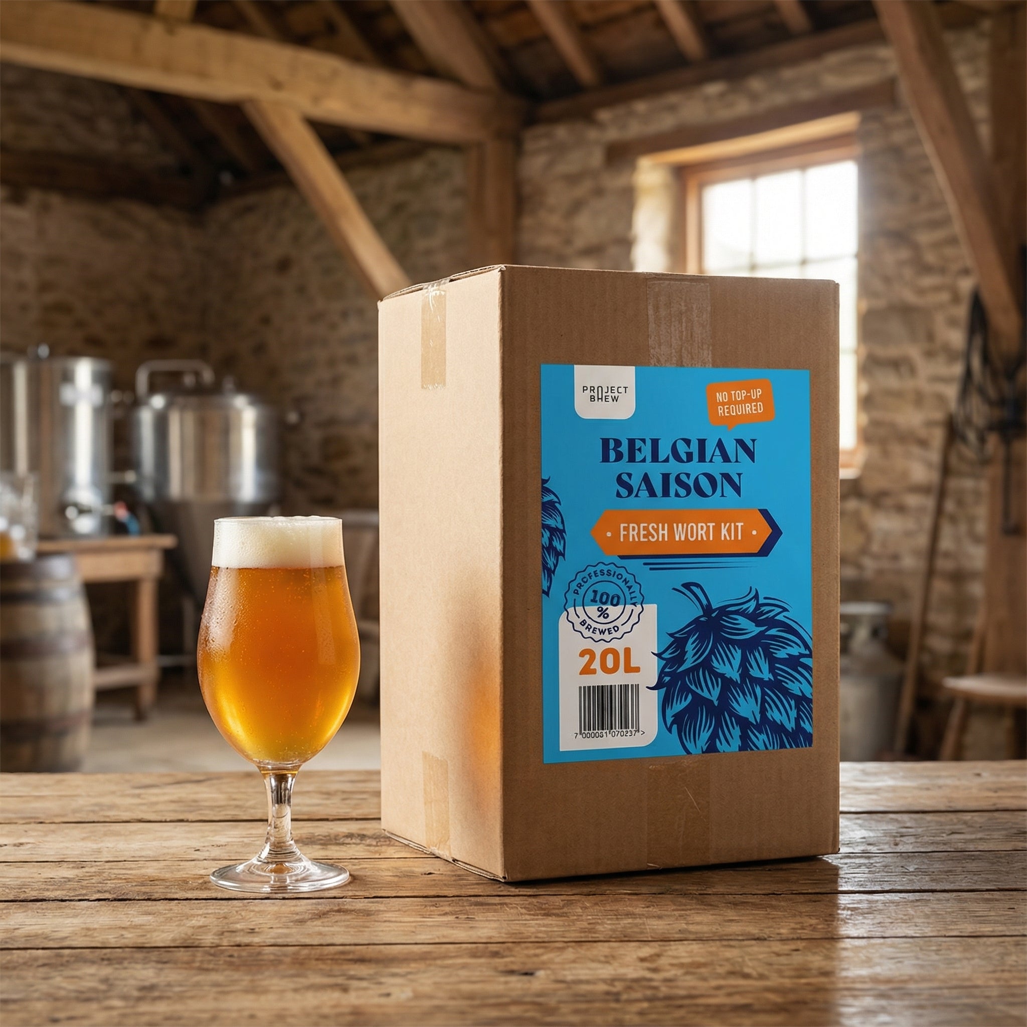 Belgian Saison - 20L Fresh Wort Kit