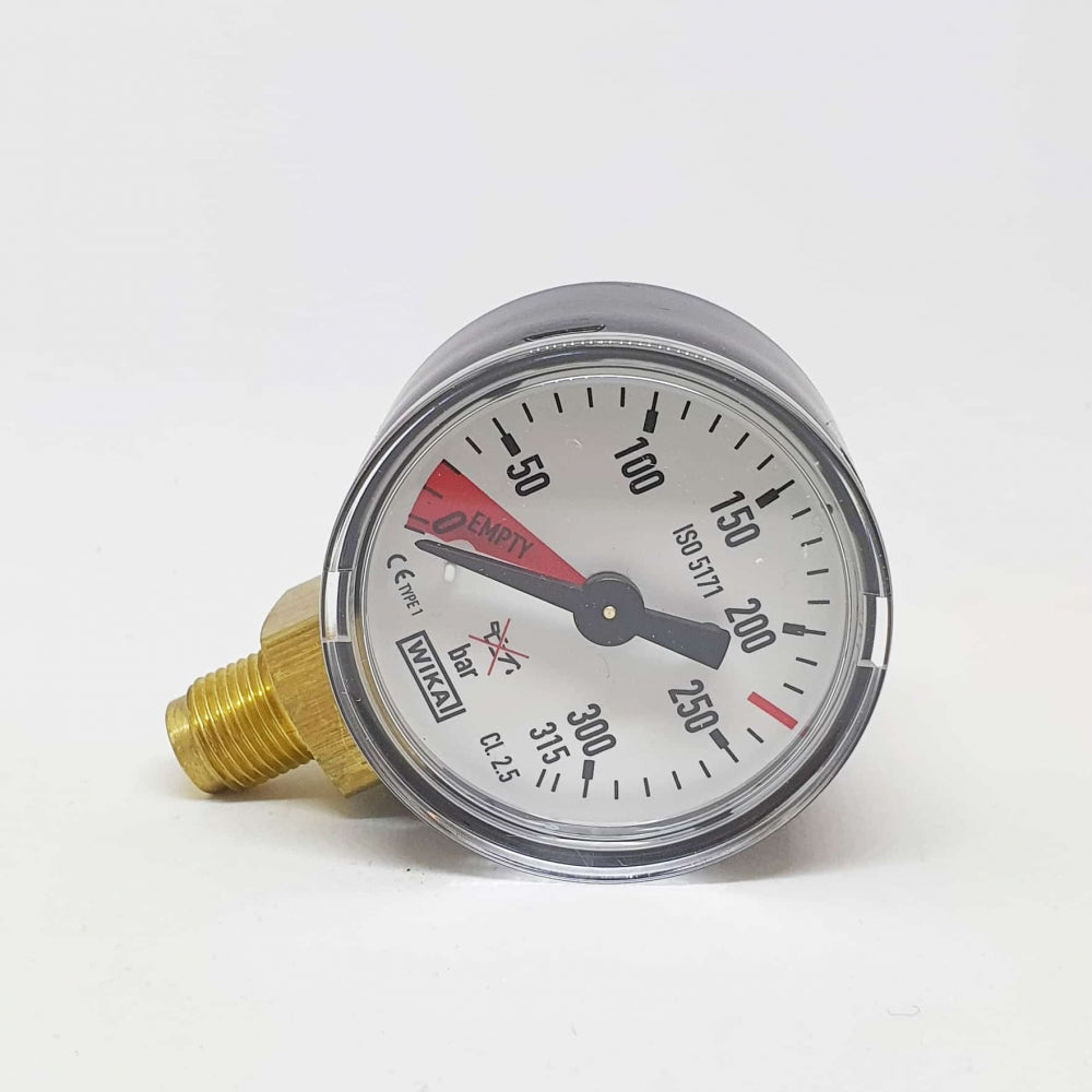 Bar O2 Manometer Logo Lavtrykk manometer Oxyturbo CO2 regulator | Brewshop