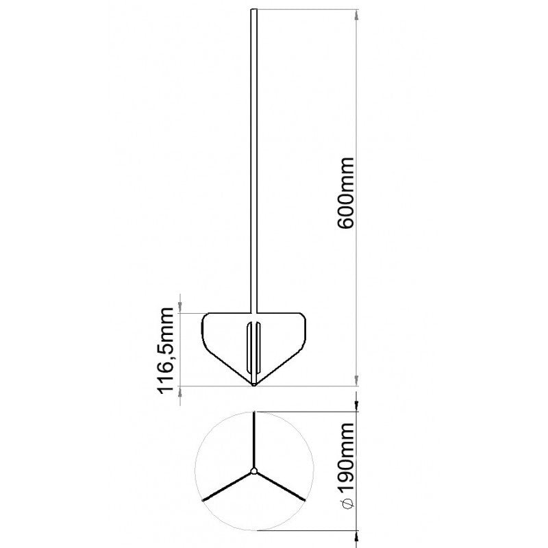 Small shovel whirlpool - BacBrewing