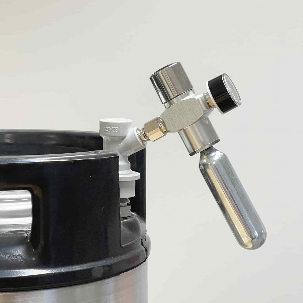 CO2 Picnic Regulator med Manometer - Project Brew