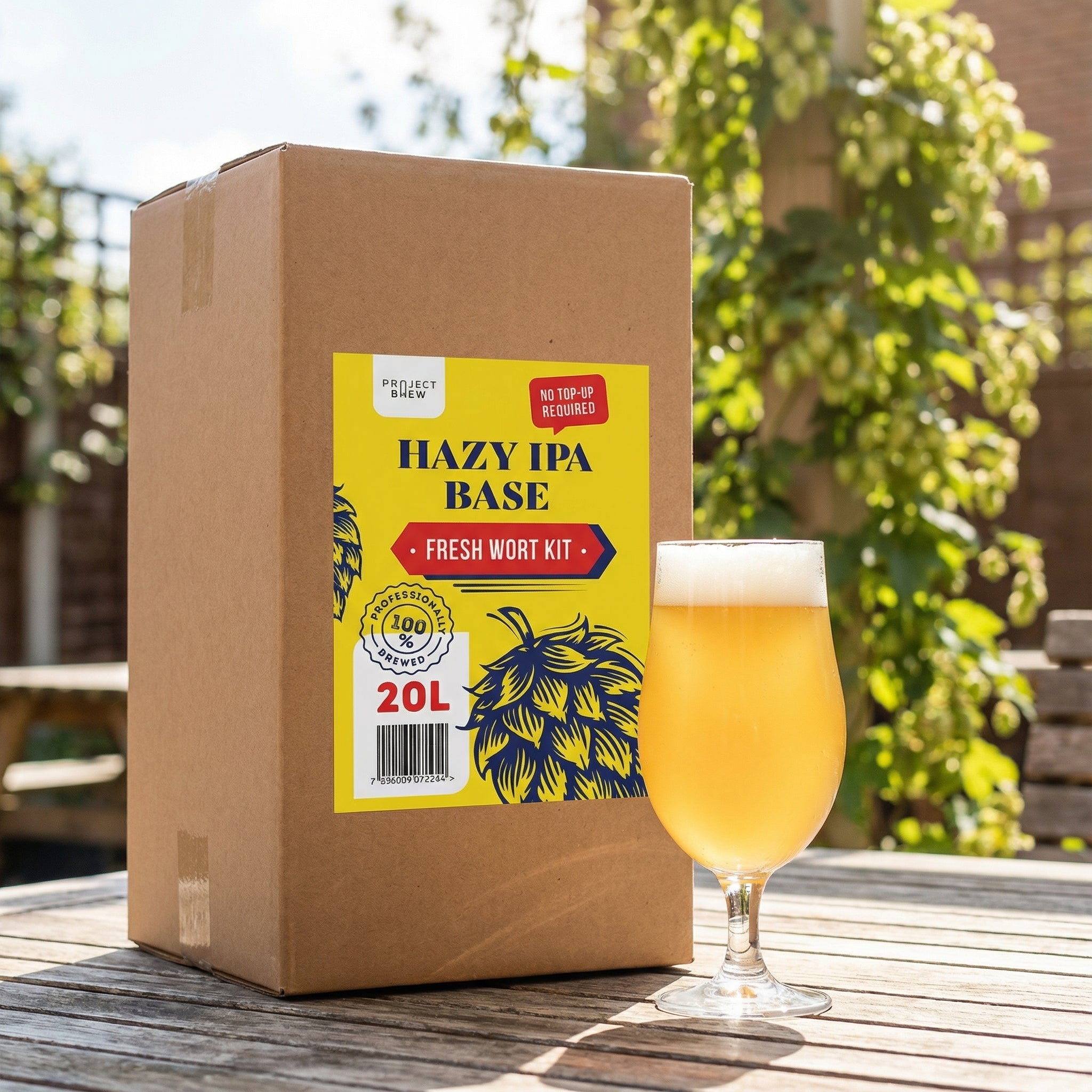 Hazy IPA Base - 20L Fresh Wort Kit (Best før 03.12.2025)