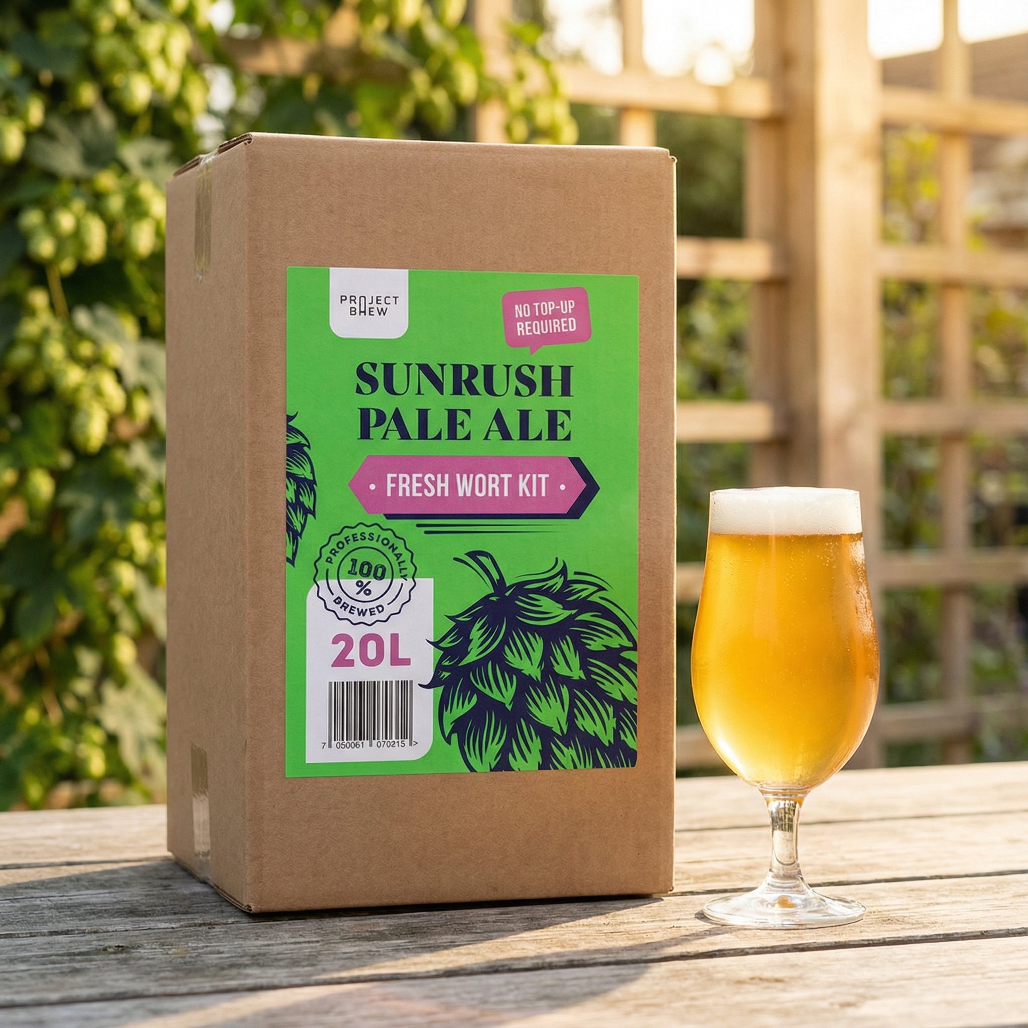 Sunrush Pale Ale - 20L Fresh Wort Kit